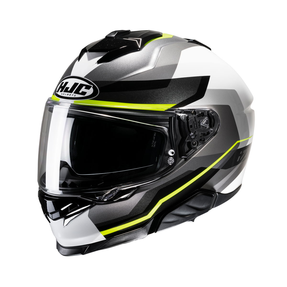 HJC I71 Nior MC3H - Bianco Grigio Giallo