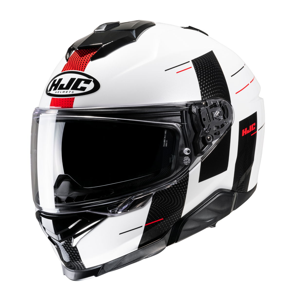 HJC I71 Peka MC1 - Bianco Nero Rosso