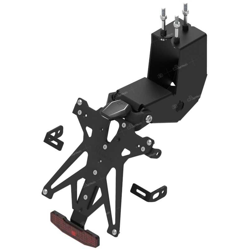 Kit Portatarga Regolabile Aprilia Dorsoduro