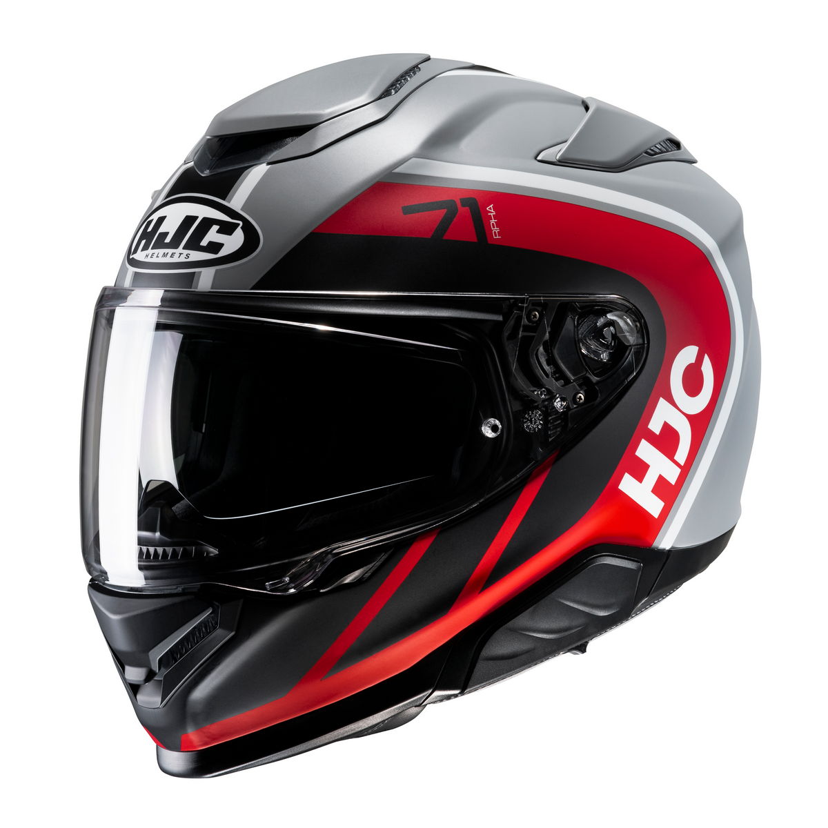 HJC RPHA71 Mapos MC1SF - Grigio Rosso Nero