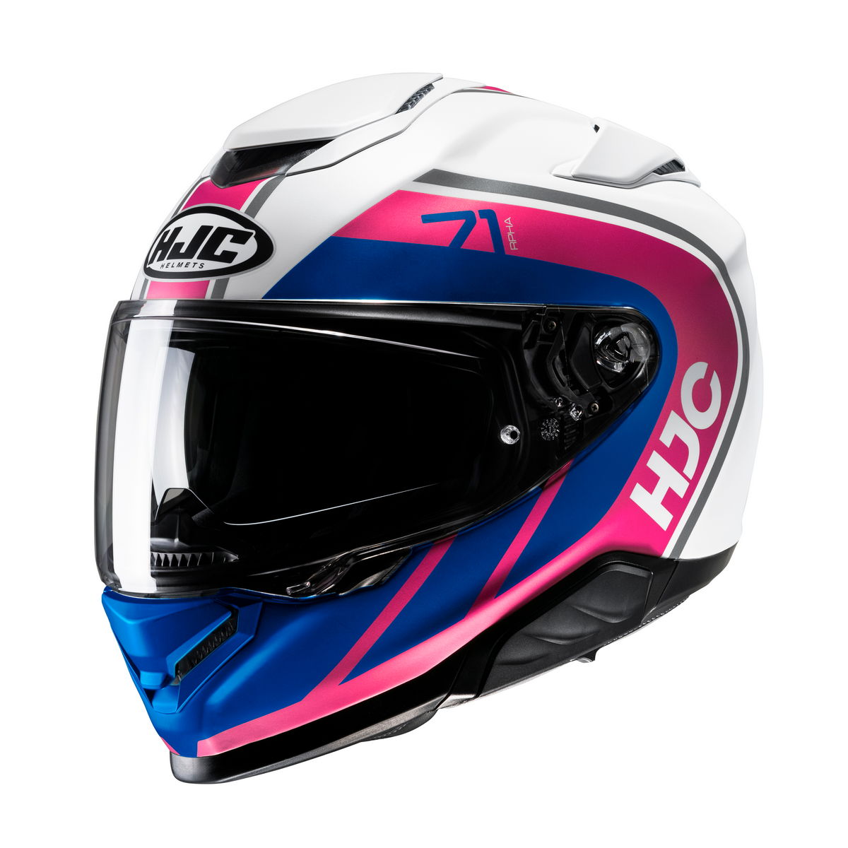 HJC RPHA71 Mapos MC28SF - Bianco Rosa Blu