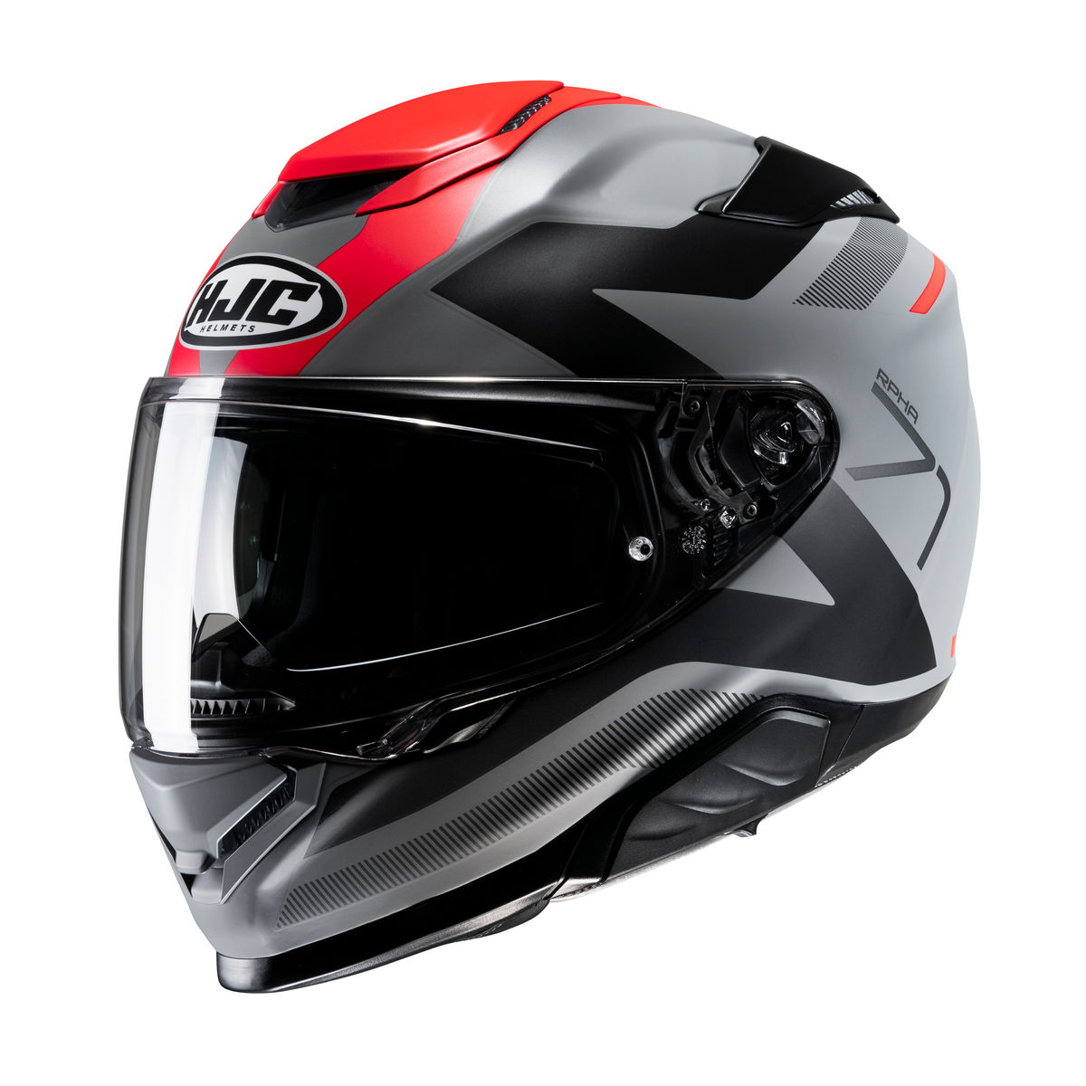 HJC RPHA71 Pinna MC1SF - Grigio Rosso Nero