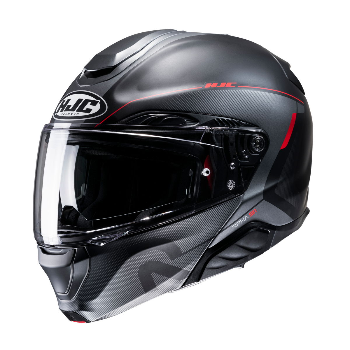 HJC RPHA 91 Combust MC1SF - Nero Rosso