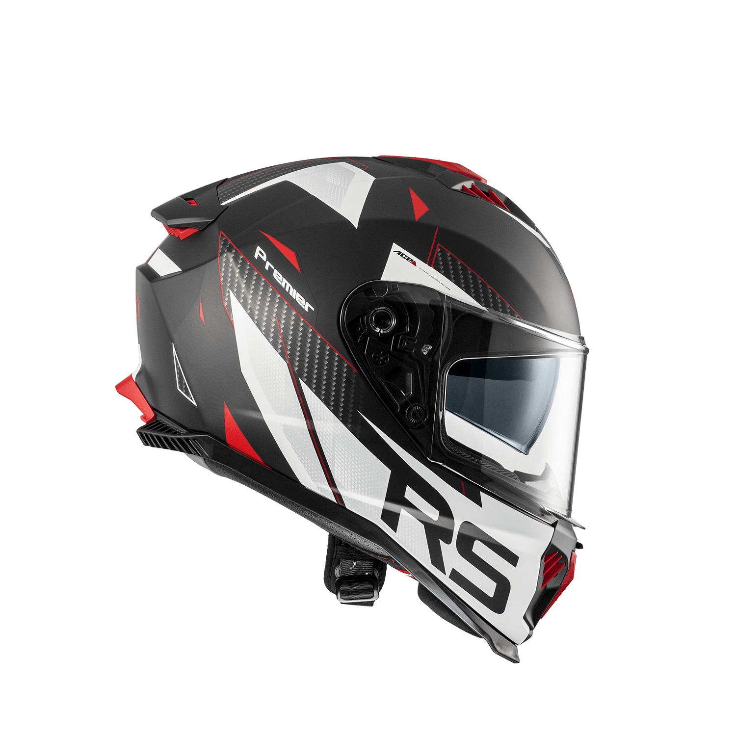 Premier Typhoon RS 2 BM- Nero bianco e rosso