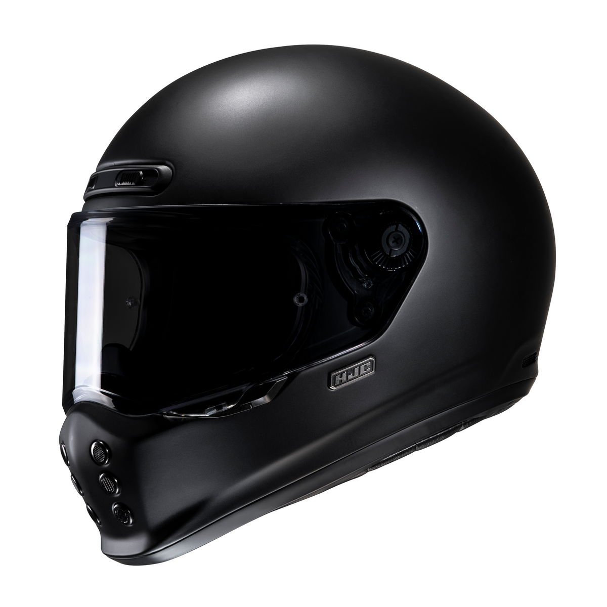 HJC V10 Solid Semi Flat Black - Nero Semi Opaco