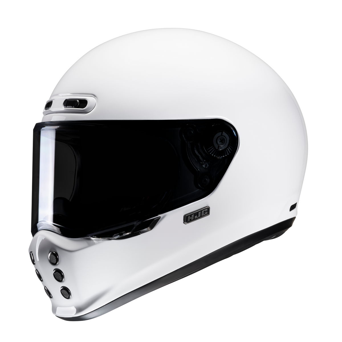 HJC V10 Solid White - Bianco