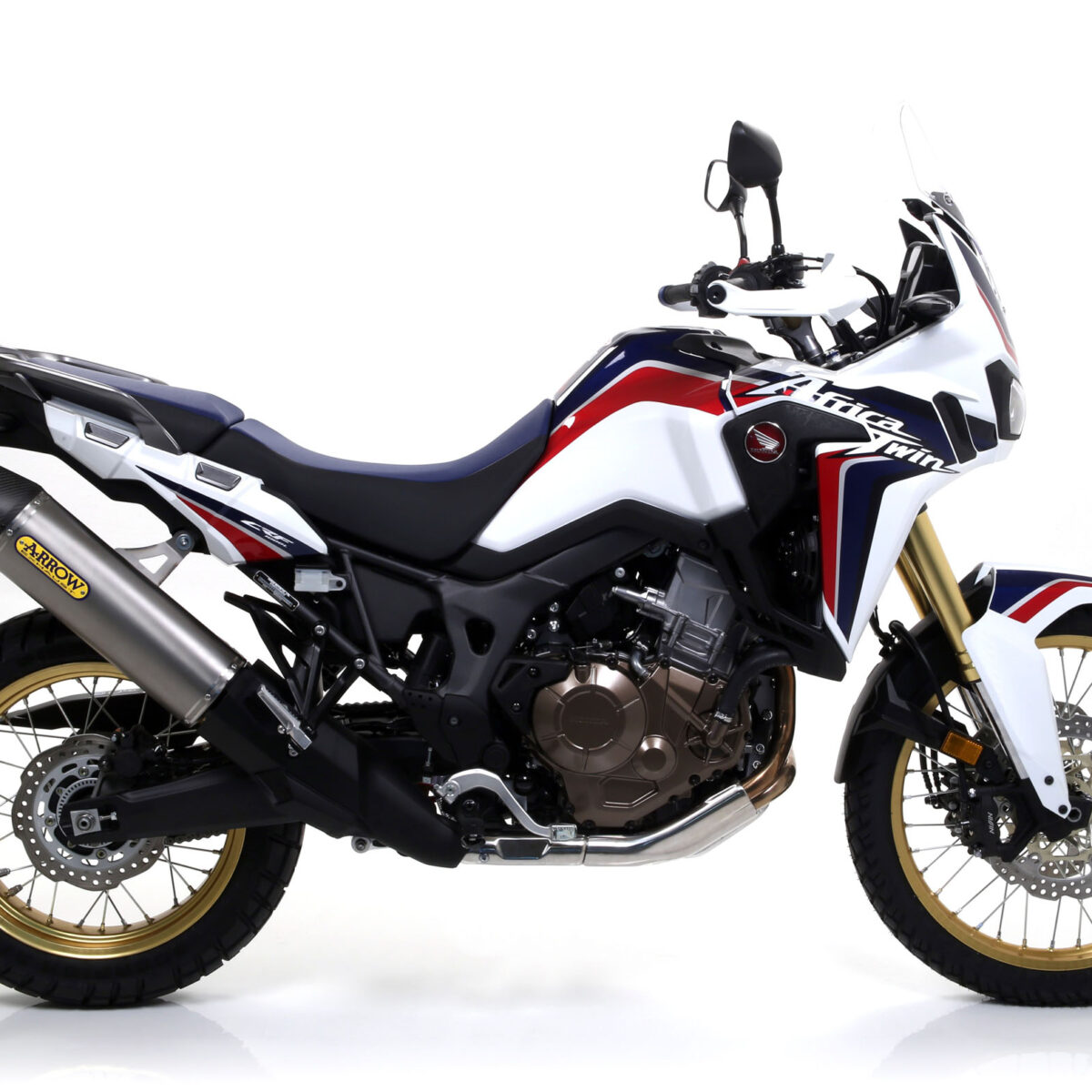 Collettore Racing in Acciaio inox Arrow 72129PD - Honda Africa Twin 1000 2016 - 2019