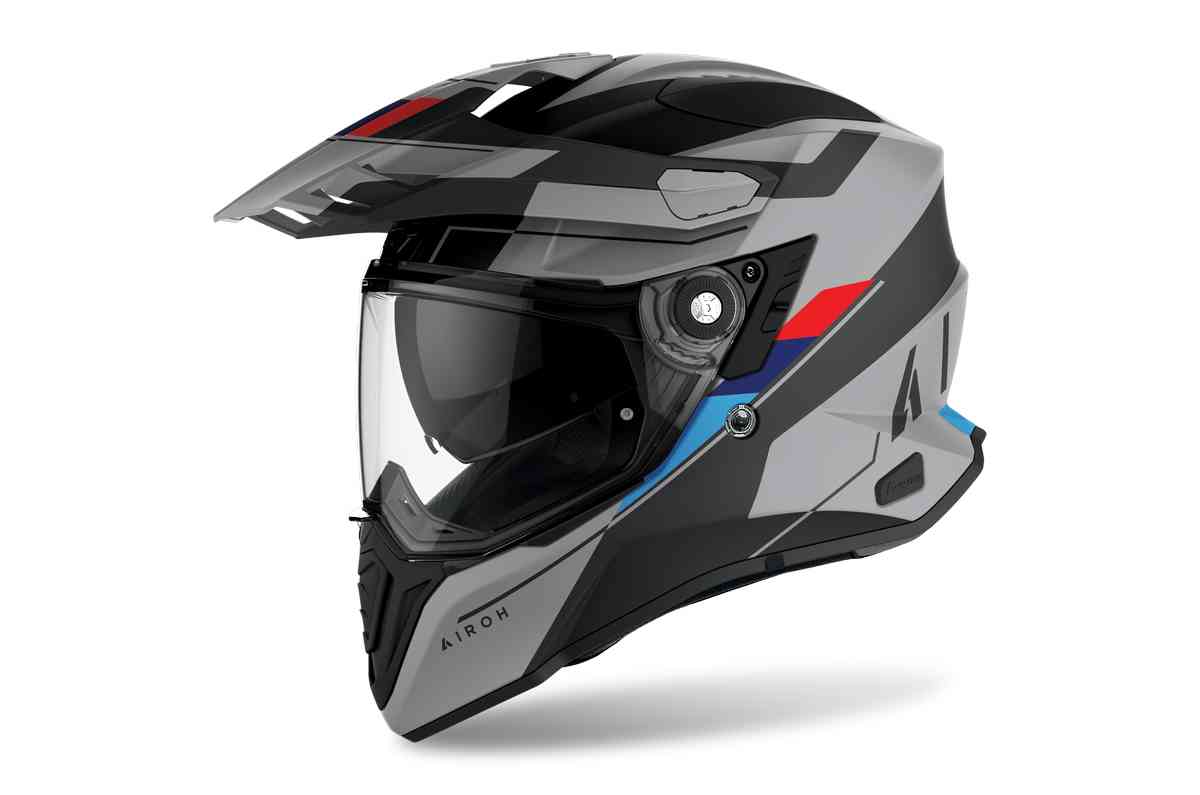 Casco Airoh Commander Skill Grey Matt