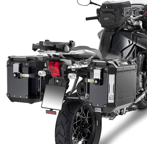 Portavaligie laterale GIVI PL6408CAM Triumph Tiger 1200 / Tiger 1200 Explorer '12 - '18