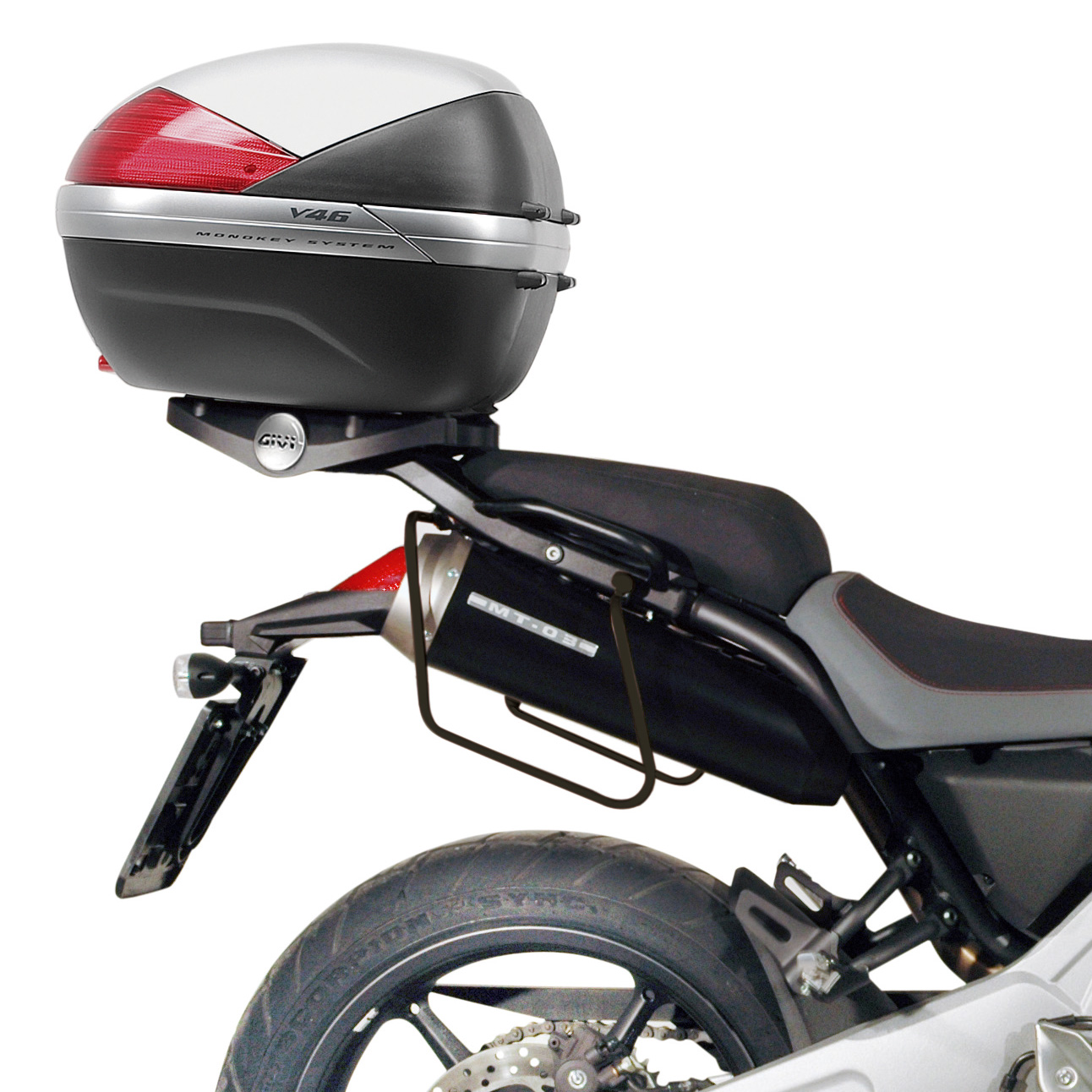 Portavaligie laterale Yamaha MT-03 660 - GIVI T129