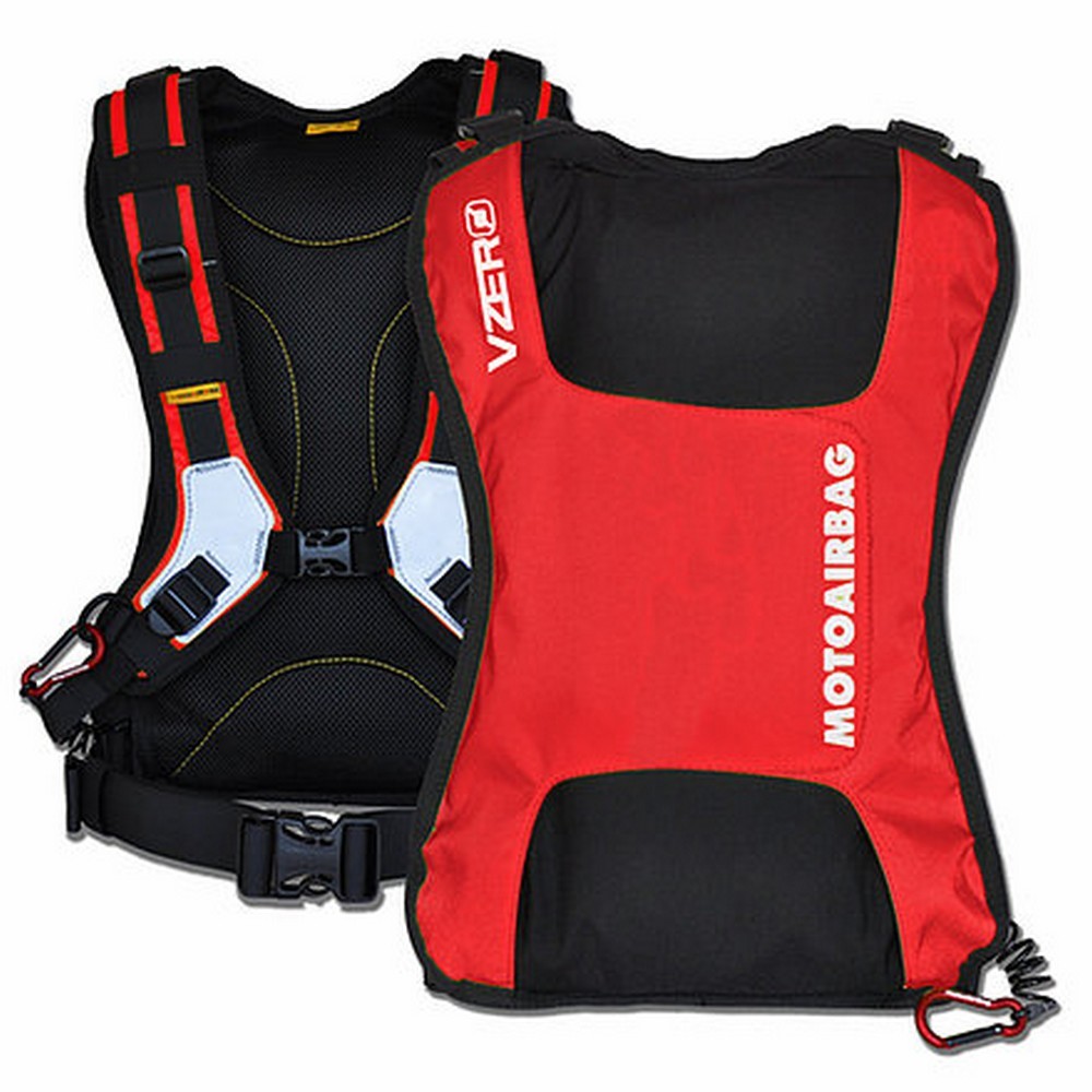 MotoAirBag VZero - Rosso