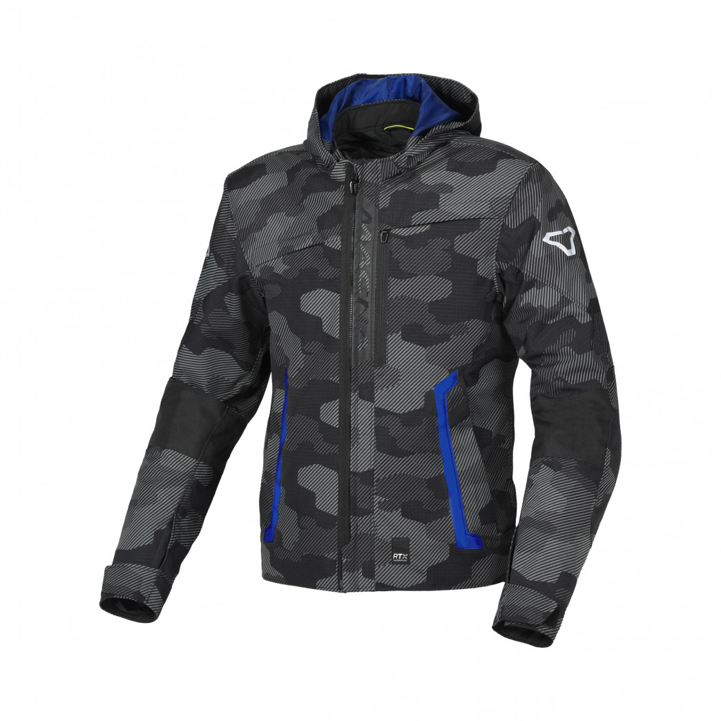 Giacca Macna Riggor - Mimetico Nero e Grigio