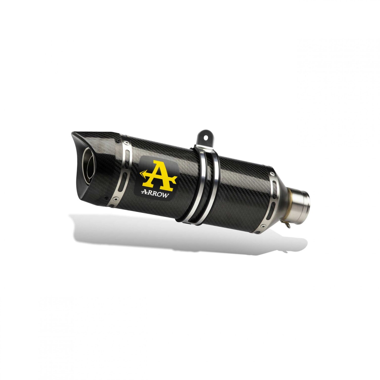 Terminale di scarico Thunder in carbonio Arrow 51519MKW - Honda CB 125 R