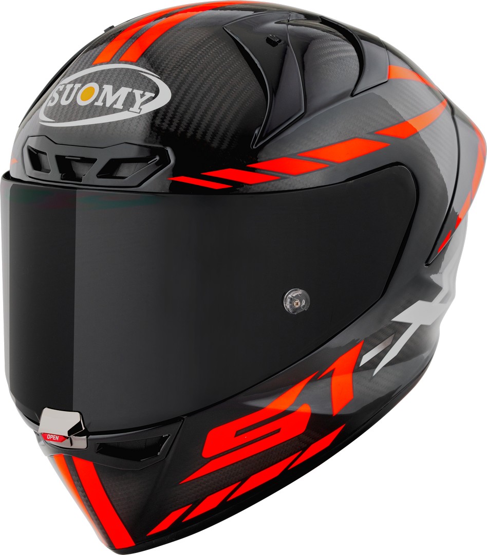 Suomy S1-XR GP Carbon Hypersonic Rosso